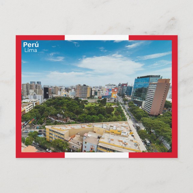 Lima - Peru Postcard (Front)