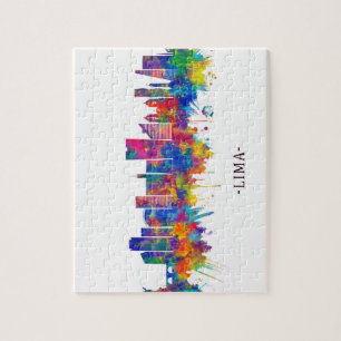 Lima Peru Skyline Jigsaw Puzzle