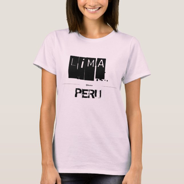 Lima, PERU T-Shirt (Front)