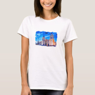 Lima Peru Watercolor Vintage Travel T-Shirt