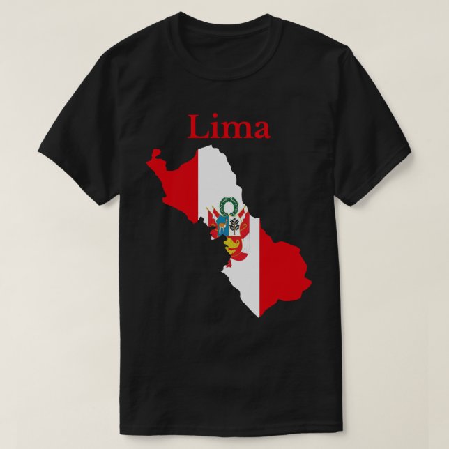 Lima Region Peru T-Shirt (Design Front)
