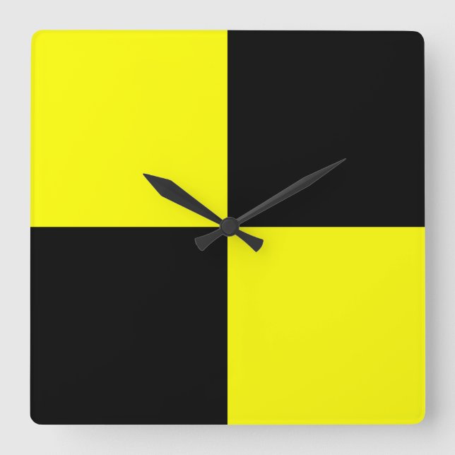 Lima Square Wall Clock (Front)