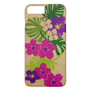Limahuli Garden Hawaiian Faux Wood iPhone 8 Plus/7 Plus Case