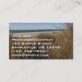 Limantour Beach at Point Reyes National Seashore I Business Card