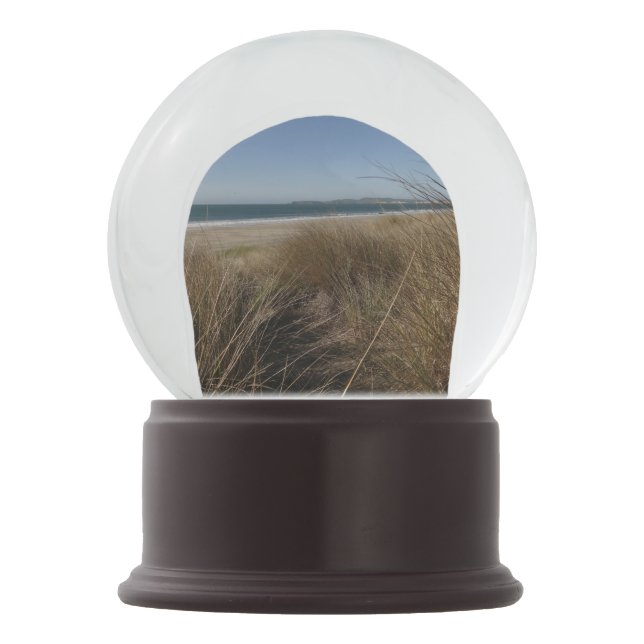 Limantour Beach at Point Reyes National Seashore I Snow Globe (Front)