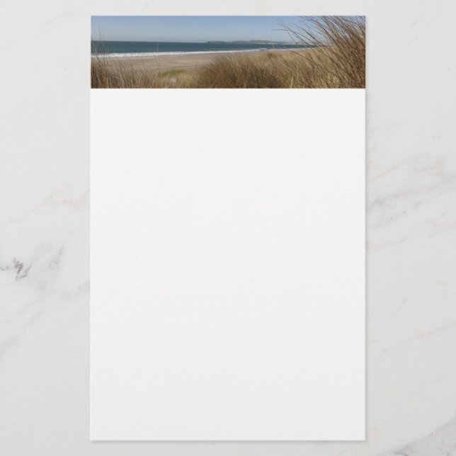 Limantour Beach at Point Reyes National Seashore I Stationery (Front)