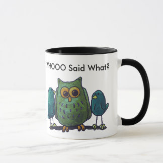 LimbBirds Black 11 oz Ringer Mug
