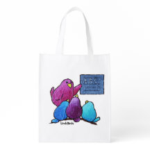 LimbBirds Reusable Grocery Bag