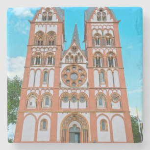 Limburg Cathedral Stone Coaster
