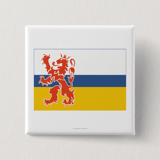 Limburg Flag 15 Cm Square Badge (Front)