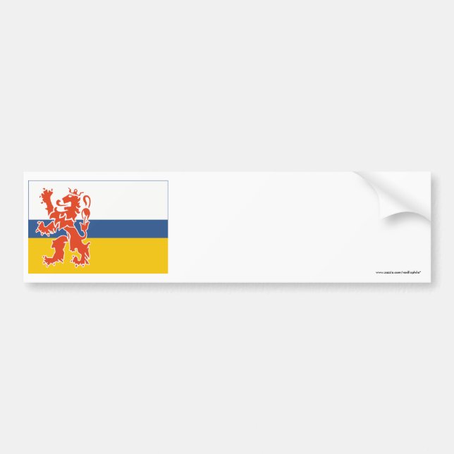 Limburg Flag Bumper Sticker (Front)
