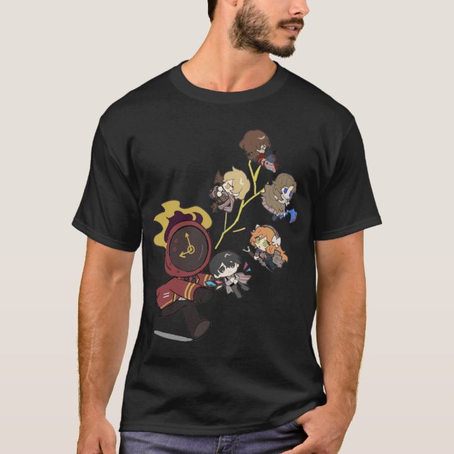 limbus company Inspired fanart characters friend T-Shirt (Front)