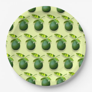 Lime-a-licious Paper Plate