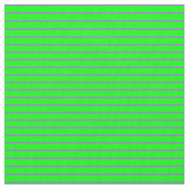Lime and Purple Coloured Striped Pattern Fabric (Close Up)