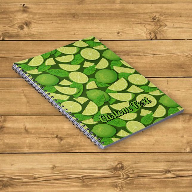 Lime Background Notebook (Creator Uploaded)
