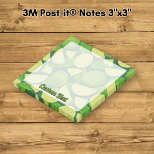 Lime Background Post-it Notes