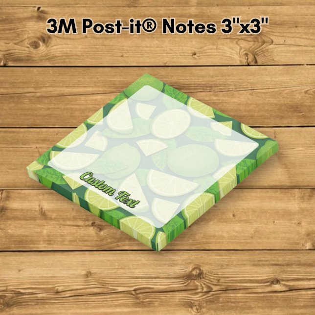 Lime Background Post-it Notes (Creator Uploaded)