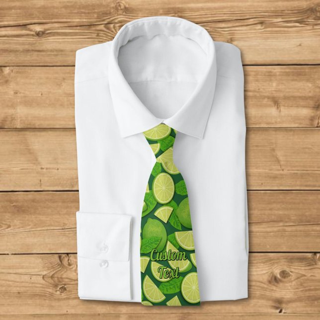 Lime Background Tie (Creator Uploaded)