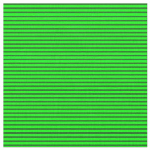 Lime & Dark Green Coloured Lined/Striped Pattern Fabric