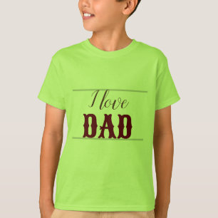 Lime Dark red kids boy T-Shirt