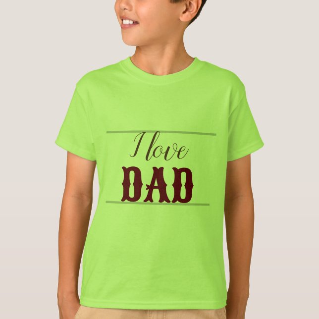 Lime Dark red kids boy T-Shirt (Front)