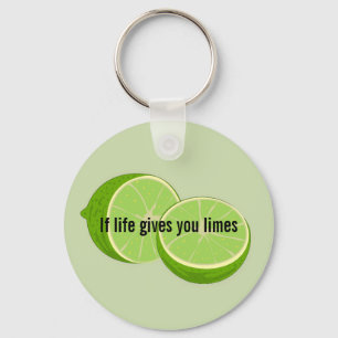 Lime Design Key Ring