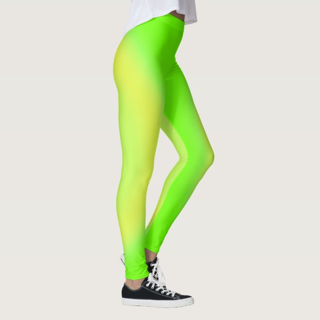 Lime Eclipse   Leggings (Right)