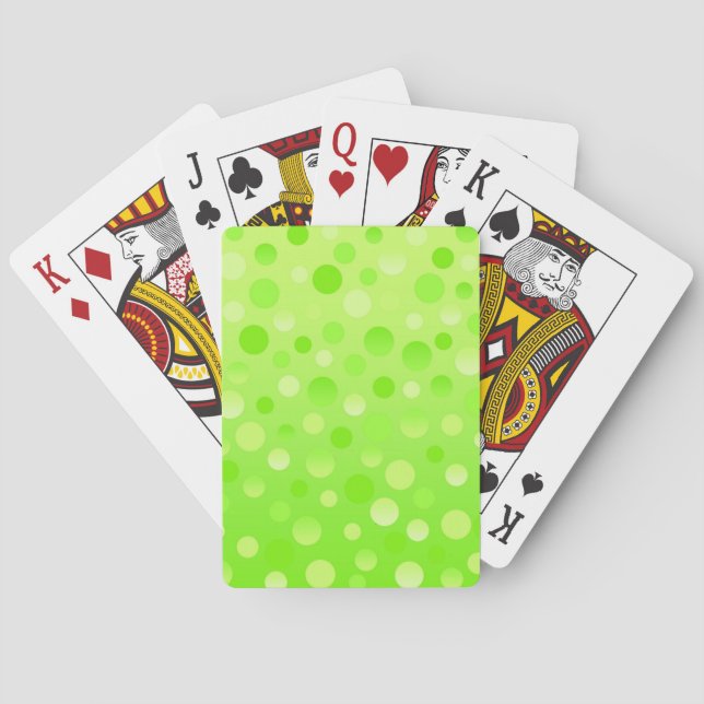 Lime Fizz playing cards (Back)