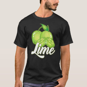 Lime Fruit Citrus Lime Barista T-Shirt