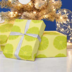 Lime Fruit Wrapping Paper