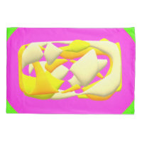 Lime Green and bright purple patterns Fle