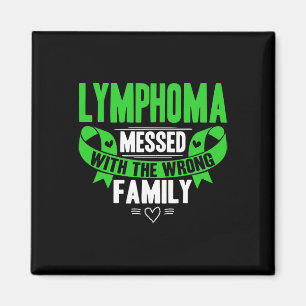 Lime Green Awareness Ribbon Blood Cancer  Magnet