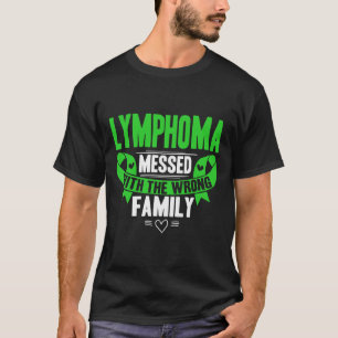 Lime Green Awareness Ribbon Blood Cancer T-Shirt