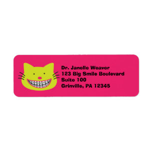 Lime Green Cat in Braces Orthodontist