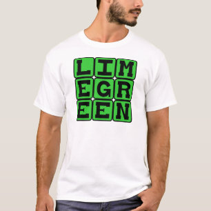 Lime Green, Colour T-Shirt