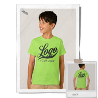 Lime Green Company Logo Swag Business Kids Boys