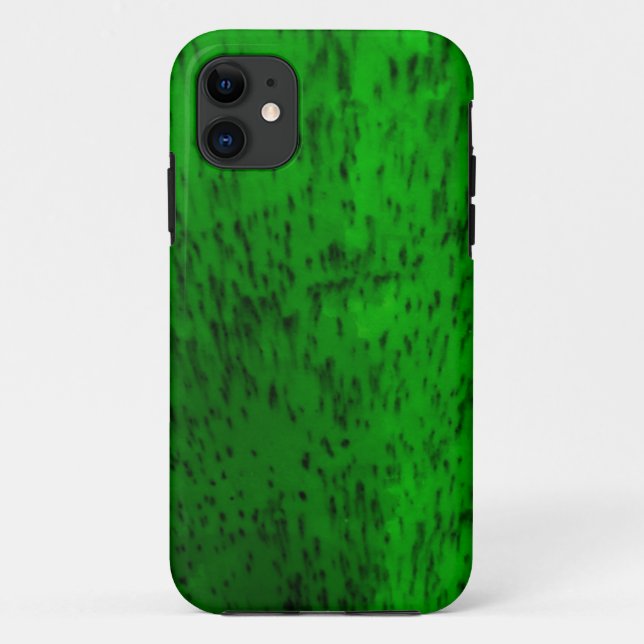 Lime Green Earthenware Case-Mate iPhone Case (Back)