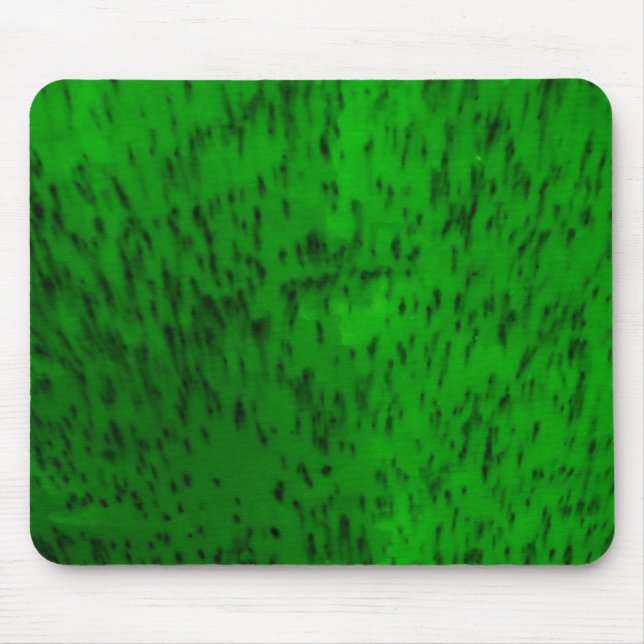 Lime Green Earthenware Mouse Pad (Front)