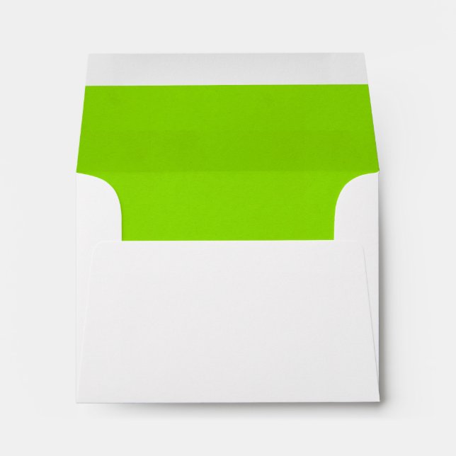 Lime Green - Envelope (Back (Bottom))