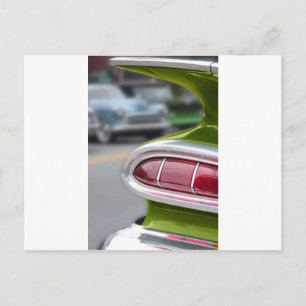 Lime Green Fin Postcard
