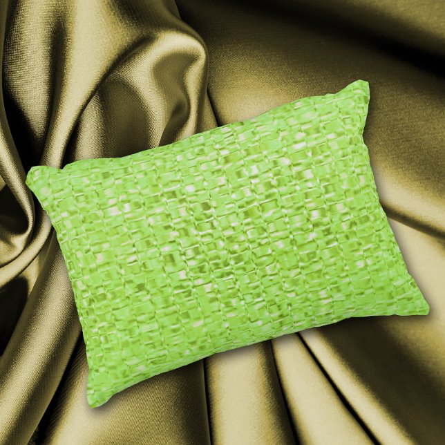Lime Green Glass Decorative Cushion (Creator Uploaded)