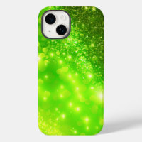 Lime Green Glitter iPhone/iPad Mate Tough Case