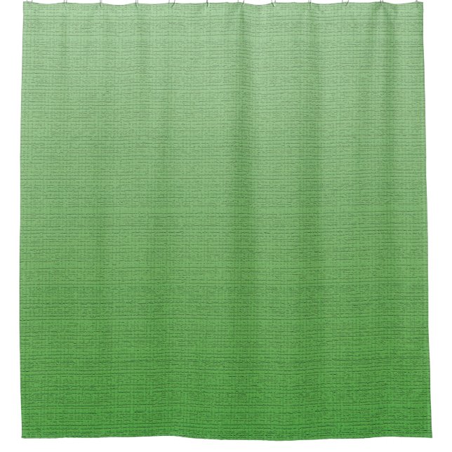 Lime Green Gradient Ombre Fade Medium Texture Shower Curtain (Front)