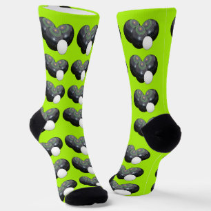 Lime Green Lawn Bowls, Socks