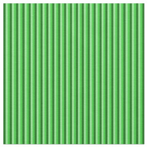 Lime Green, Light Green, and Dark Green Lines Fabric