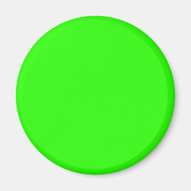 Lime Green Magnet (Front)