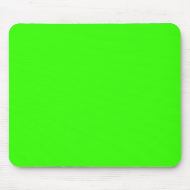 Lime Green Mouse Pad (Front)