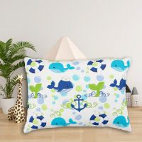 Lime Green Navy Nautical Pattern Kids