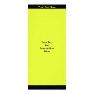 Lime Green Rack Card