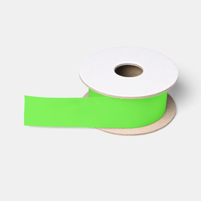 Lime Green Ribbon Satin Ribbon (Spool)